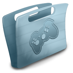 Games Folder Icon 256x256 png
